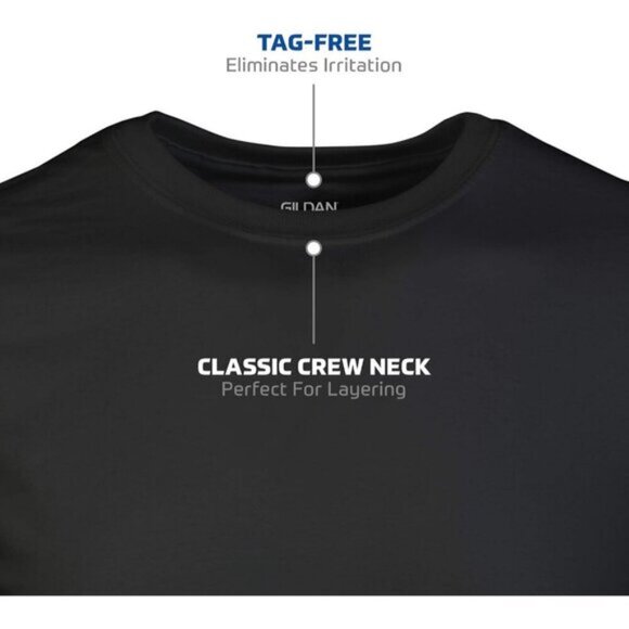 Gildan Men's Crew T-Shirts, Multipack Of Different Color - Picture 3 of 6
